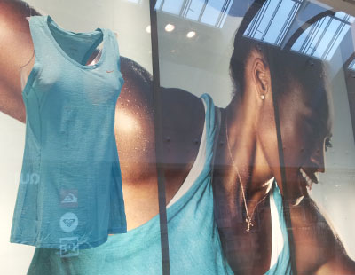 Impresion grafica duratrans tiendas Nike Impresion grafica duratrans tiendas Nike